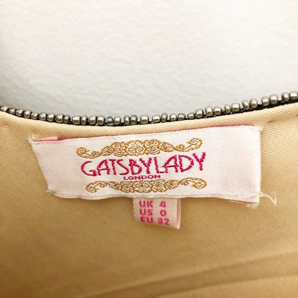 Gatsby Lady London Francessa Flapper Beaded Dress - Picture 6 of 11